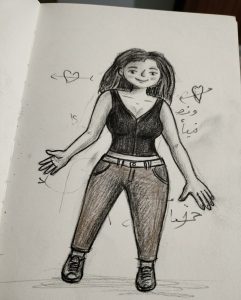 Because she is a woman 