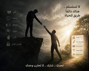 ‏مقال بعنوان ” على حافة النجاة” 