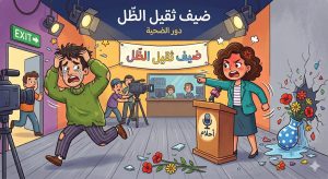 ضيف ثقيل الظل: دور الضحية