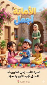 الأمانة أجمل