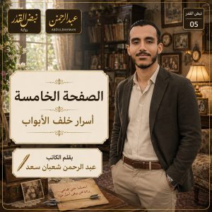 رواية نبض القدر     أسرار خلف الأبواب     الصفحة الخامسة