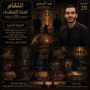رواية انتقام لعنة العظماء     الحقيقة الأخيرة     الصفحة الثامنة والعشرون