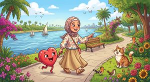 رحلة القلب والقط